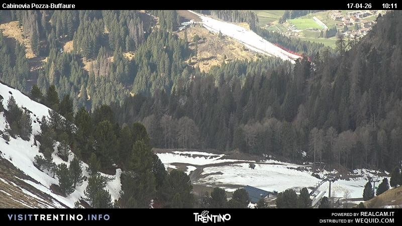 Archiv Foto Webcam Pozza-Buffaure