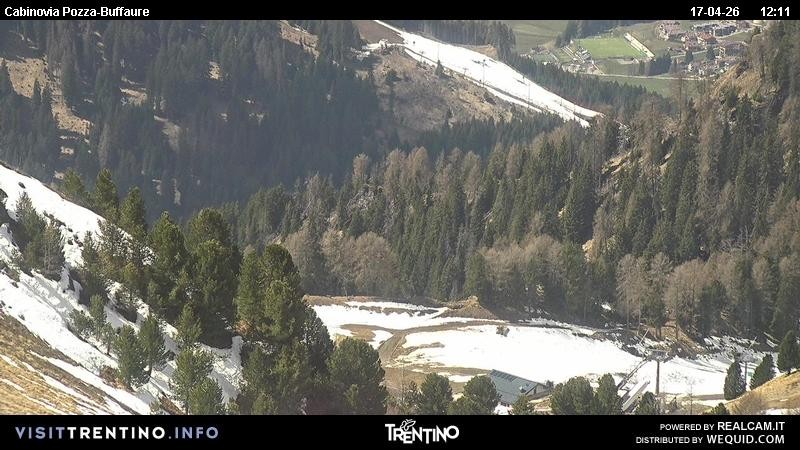 Archiv Foto Webcam Pozza-Buffaure