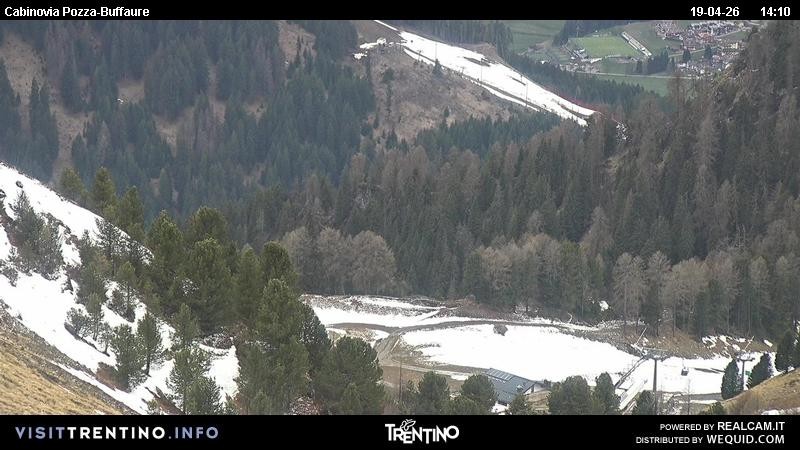 Archiv Foto Webcam Pozza-Buffaure