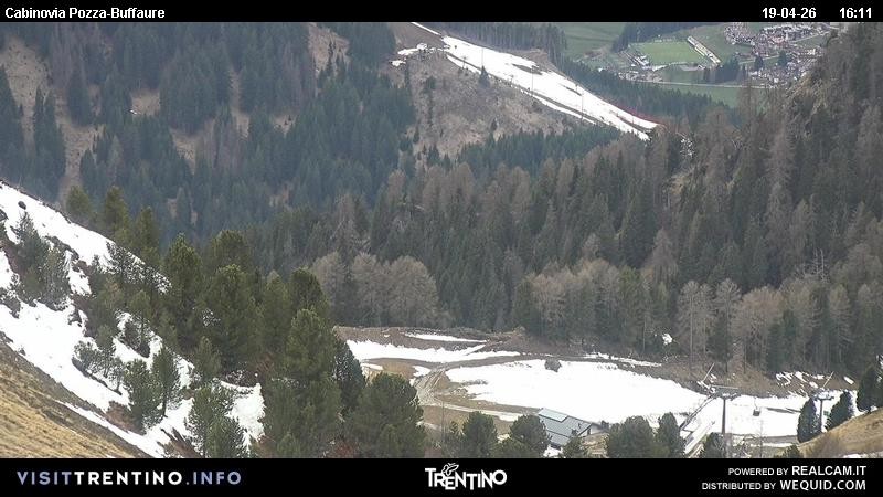 Archiv Foto Webcam Pozza-Buffaure