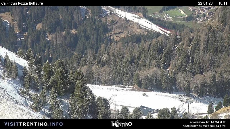 Archiv Foto Webcam Pozza-Buffaure