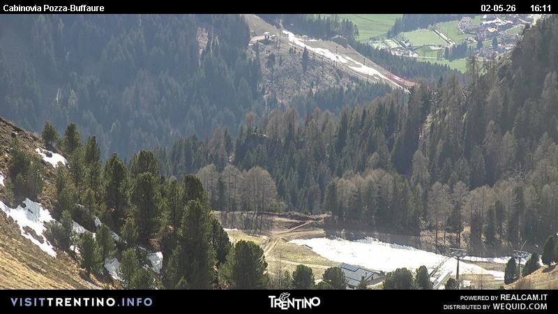 Archiv Foto Webcam Pozza-Buffaure