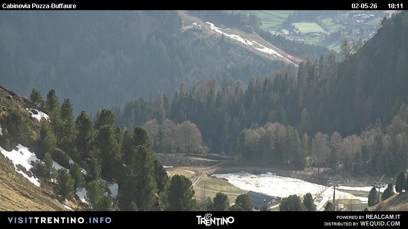 Archiv Foto Webcam Pozza-Buffaure