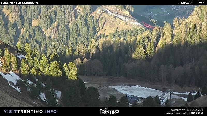 Archived image Webcam Buffaure - Col de Valvacin