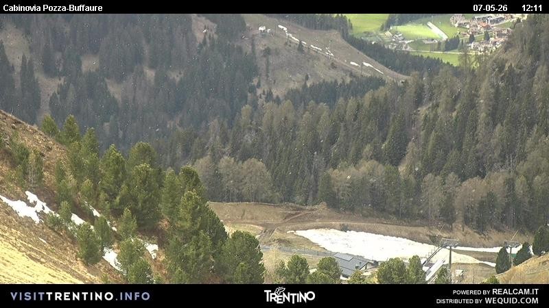 Archiv Foto Webcam Pozza-Buffaure