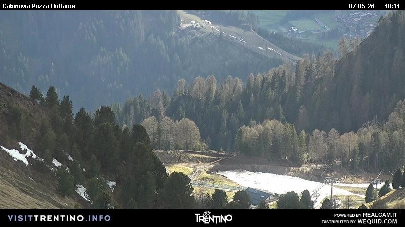 Archived image Webcam Buffaure - Col de Valvacin