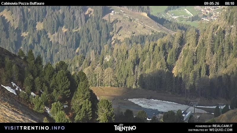 Archiv Foto Webcam Pozza-Buffaure
