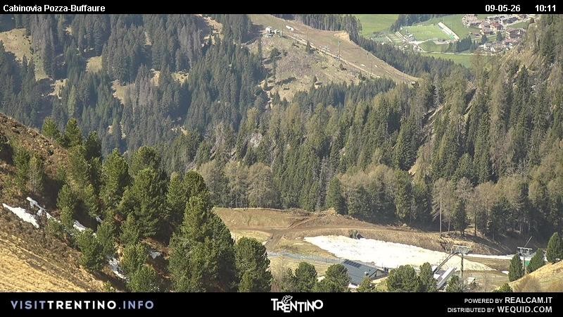 Archiv Foto Webcam Pozza-Buffaure