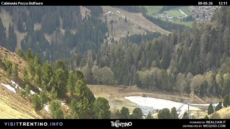 Archiv Foto Webcam Pozza-Buffaure