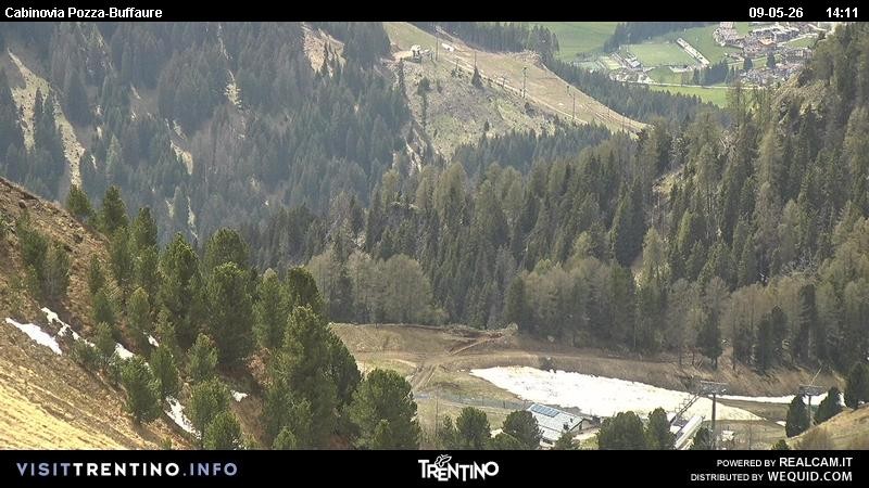 Archiv Foto Webcam Pozza-Buffaure