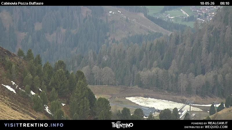 Archiv Foto Webcam Pozza-Buffaure
