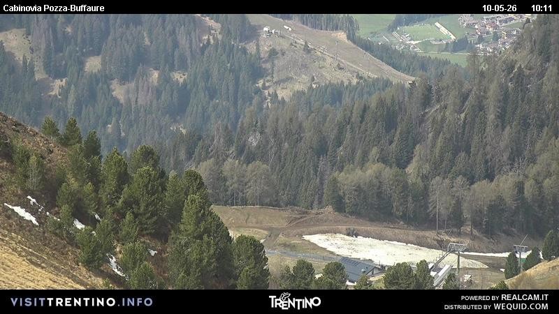 Archiv Foto Webcam Pozza-Buffaure