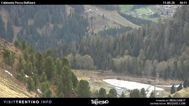 Archiv Foto Webcam Pozza-Buffaure