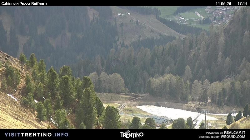 Archiv Foto Webcam Pozza-Buffaure
