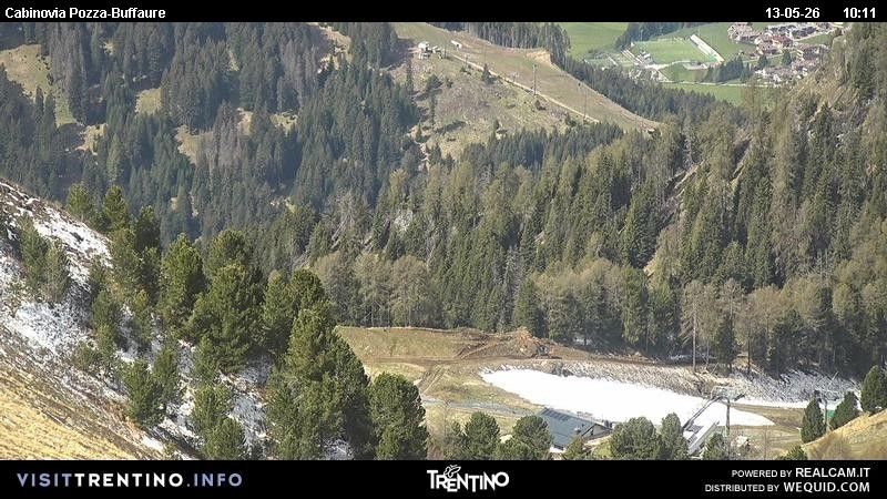 Archiv Foto Webcam Pozza-Buffaure