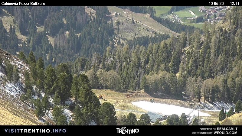 Archiv Foto Webcam Pozza-Buffaure