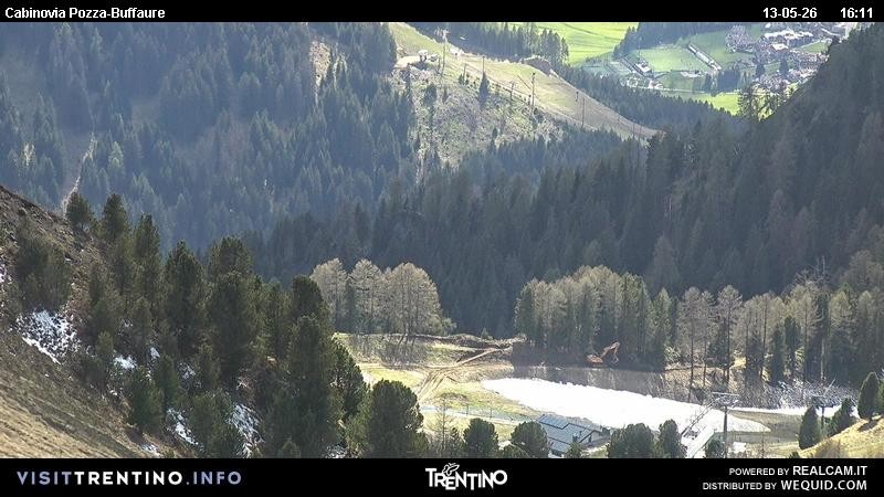 Archiv Foto Webcam Pozza-Buffaure