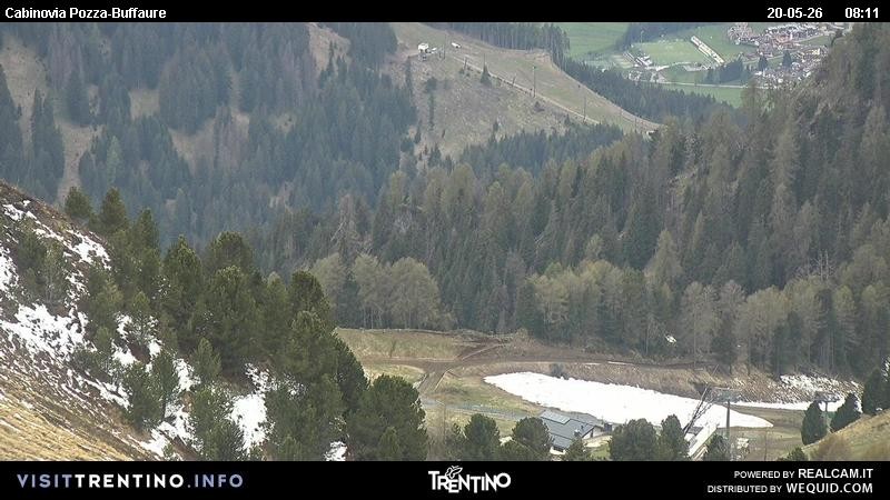 Archiv Foto Webcam Pozza-Buffaure