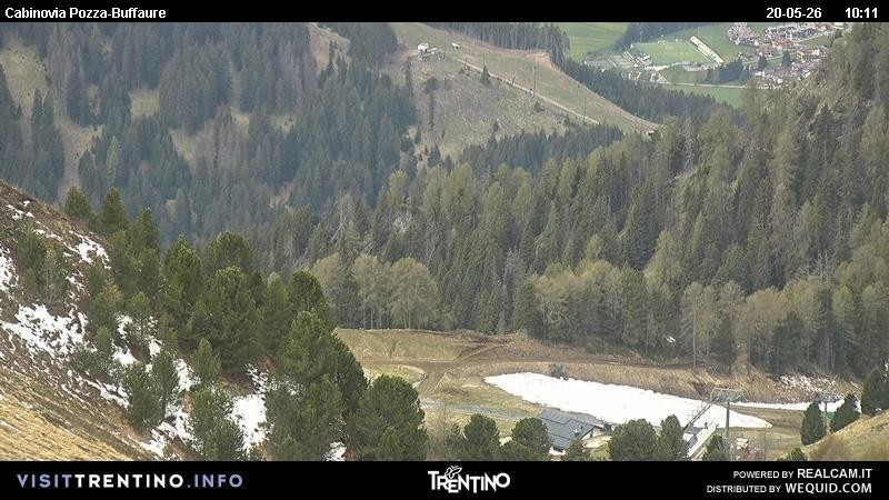 Archiv Foto Webcam Pozza-Buffaure