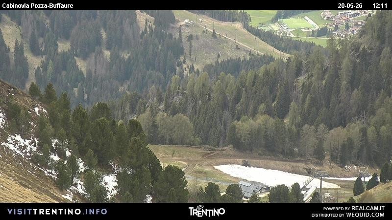 Archiv Foto Webcam Pozza-Buffaure