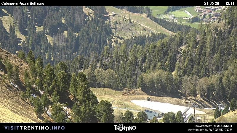 Archiv Foto Webcam Pozza-Buffaure