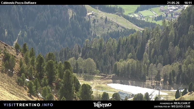 Archiv Foto Webcam Pozza-Buffaure