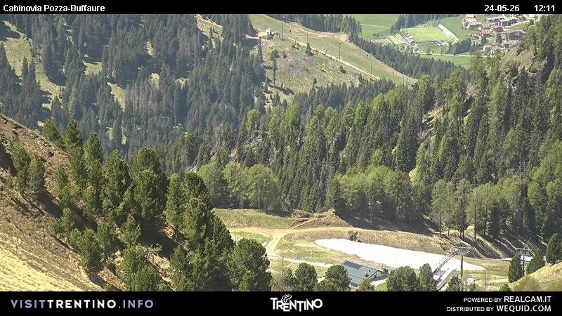 Archived image Webcam Buffaure - Col de Valvacin