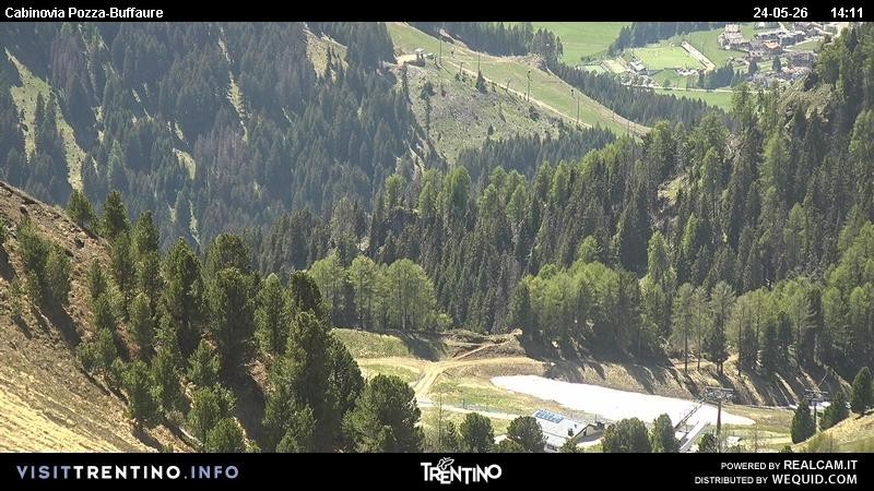 Archived image Webcam Buffaure - Col de Valvacin