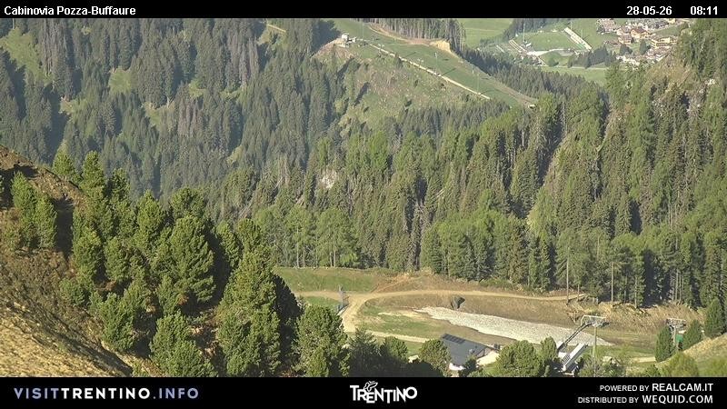 Archiv Foto Webcam Pozza-Buffaure