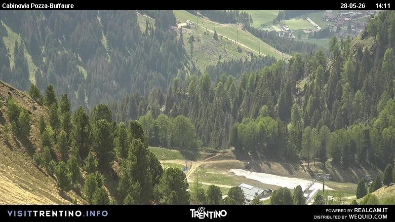 Archiv Foto Webcam Pozza-Buffaure