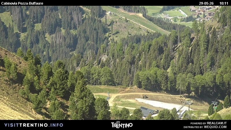 Archiv Foto Webcam Pozza-Buffaure