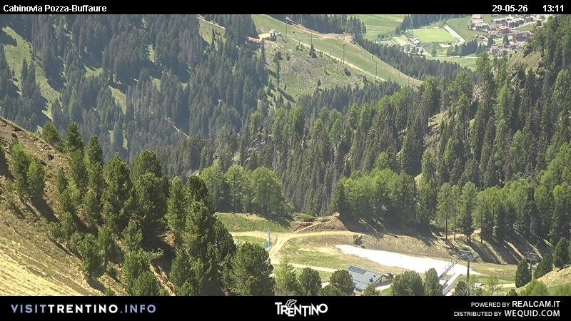 Archiv Foto Webcam Pozza-Buffaure