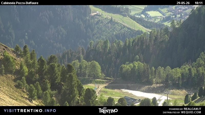 Archiv Foto Webcam Pozza-Buffaure