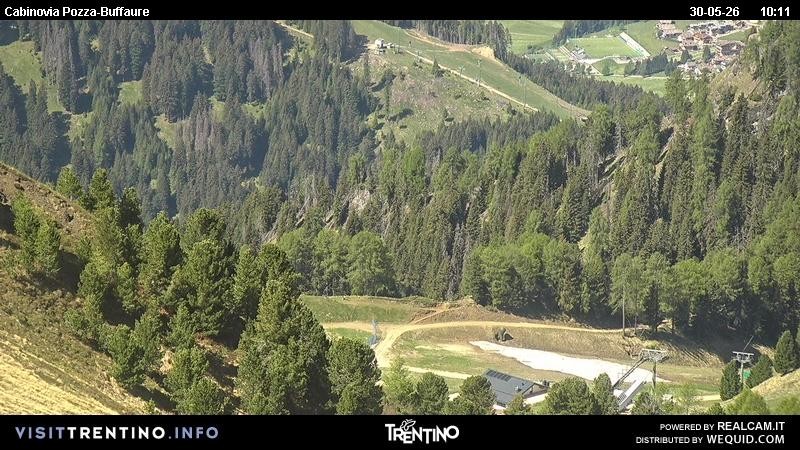 Archiv Foto Webcam Pozza-Buffaure
