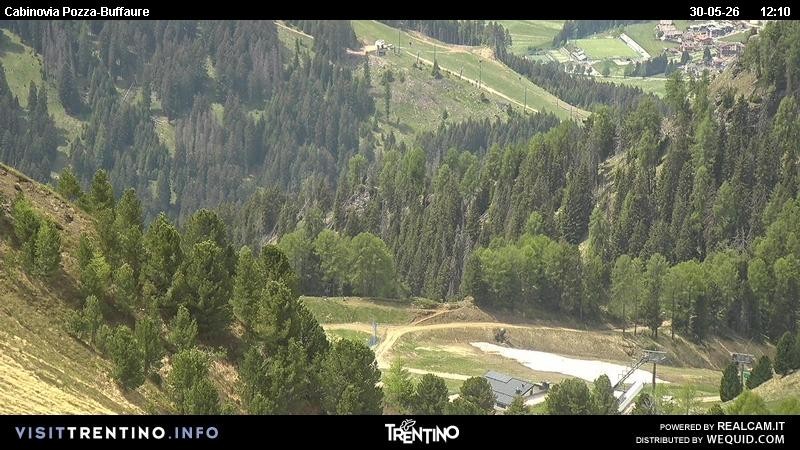 Archiv Foto Webcam Pozza-Buffaure