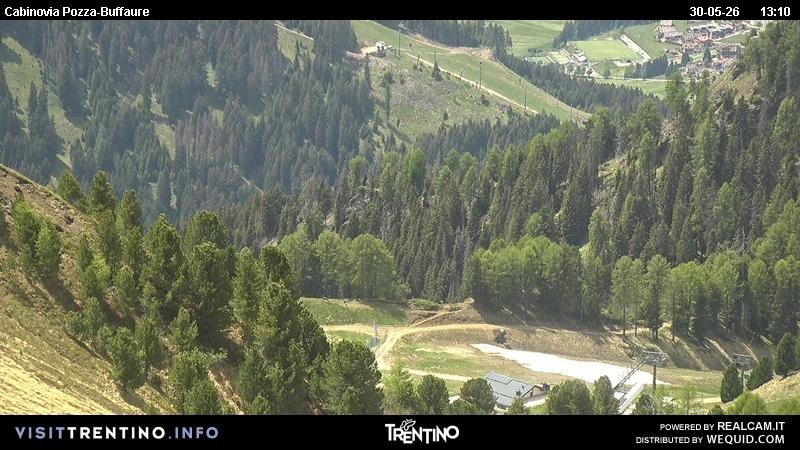 Archiv Foto Webcam Pozza-Buffaure