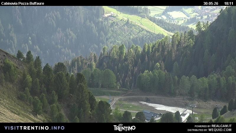 Archiv Foto Webcam Pozza-Buffaure