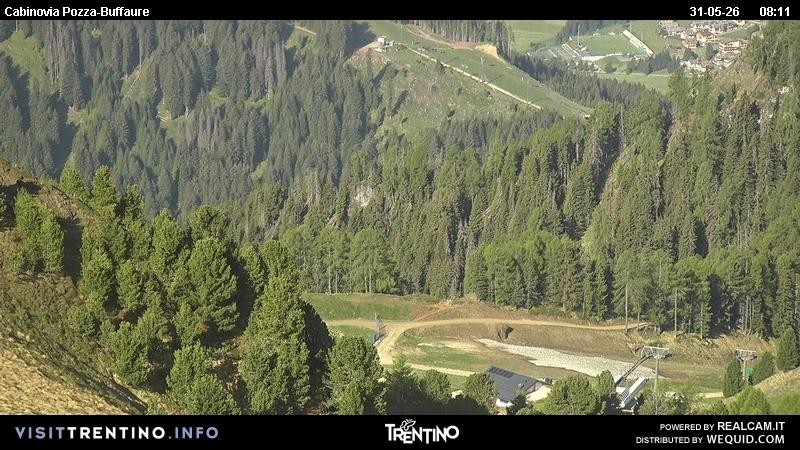 Archiv Foto Webcam Pozza-Buffaure