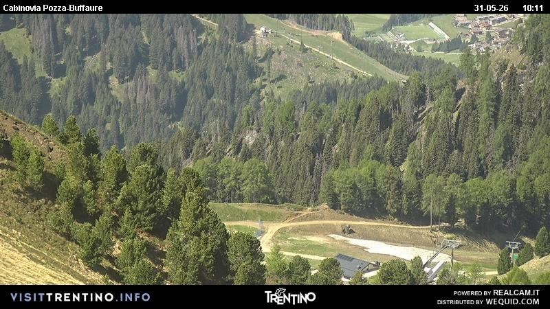 Archiv Foto Webcam Pozza-Buffaure