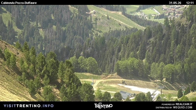 Archiv Foto Webcam Pozza-Buffaure