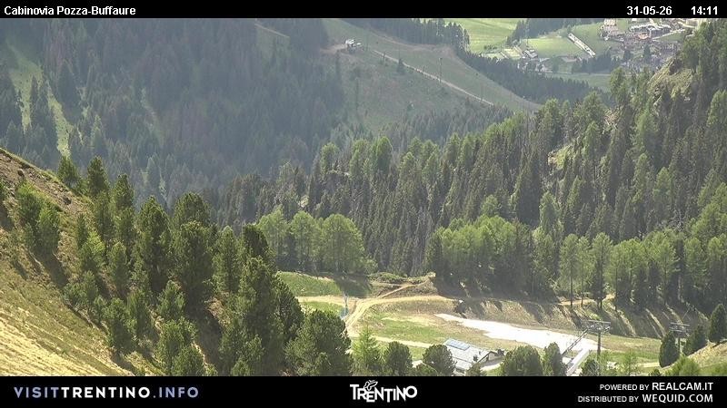 Archiv Foto Webcam Pozza-Buffaure