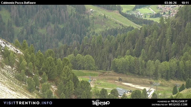 Archived image Webcam Buffaure - Col de Valvacin