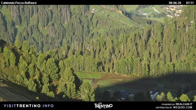 Archived image Webcam Buffaure - Col de Valvacin