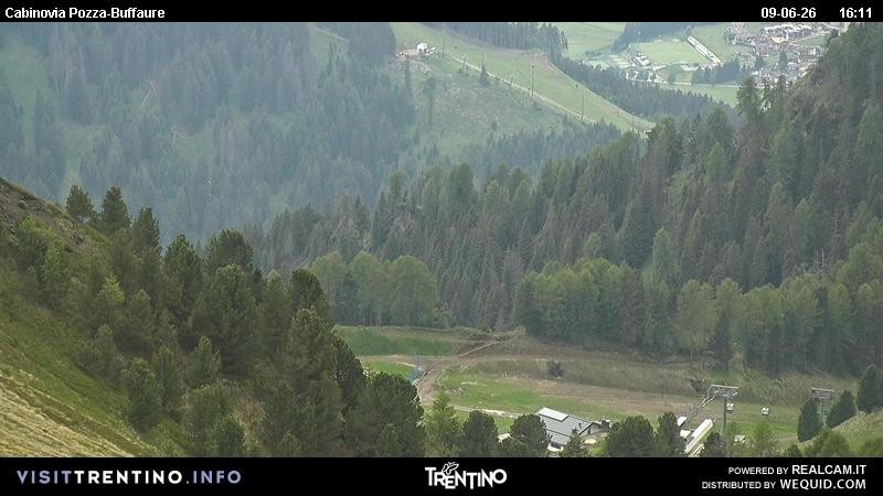Archiv Foto Webcam Pozza-Buffaure