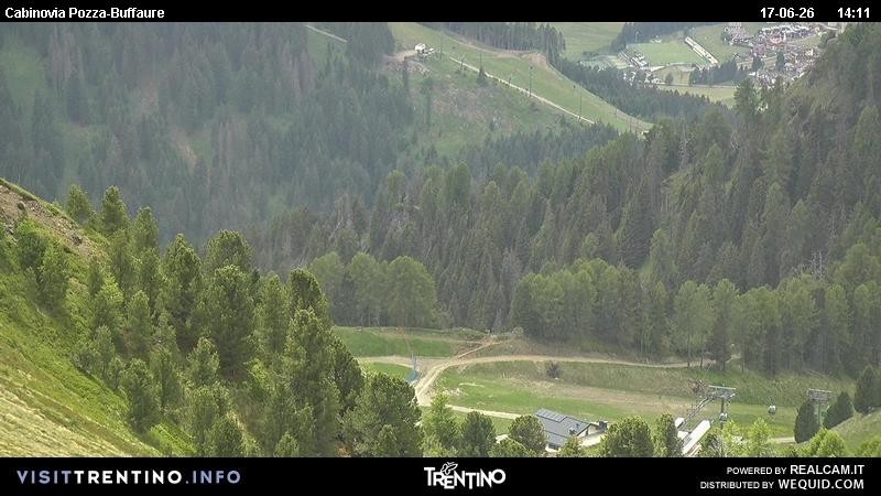 Archived image Webcam Buffaure - Col de Valvacin