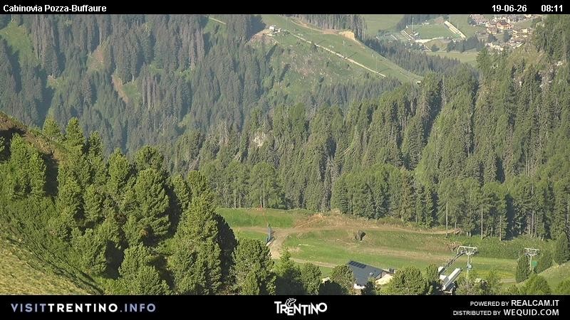 Archiv Foto Webcam Pozza-Buffaure