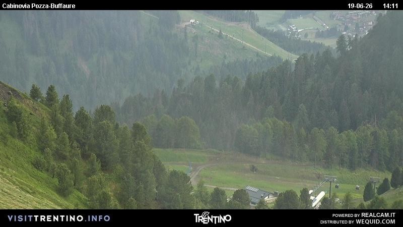 Archiv Foto Webcam Pozza-Buffaure
