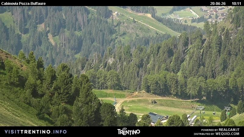 Archived image Webcam Buffaure - Col de Valvacin