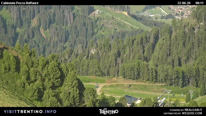 Archiv Foto Webcam Pozza-Buffaure