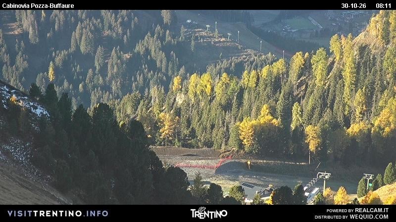 Archiv Foto Webcam Pozza-Buffaure